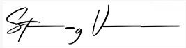 Sterling Vance Signature